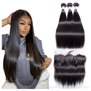 Mayqueen Hair Vendor Stock Free Sample Straight 8-40inch Cambodian Human Raw Virgin Brazilian Hair Bundles Human Hair Extensions